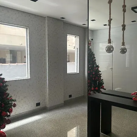 Apartamento Em Santos No Gonzaga Em Frente A Praia Exterior foto