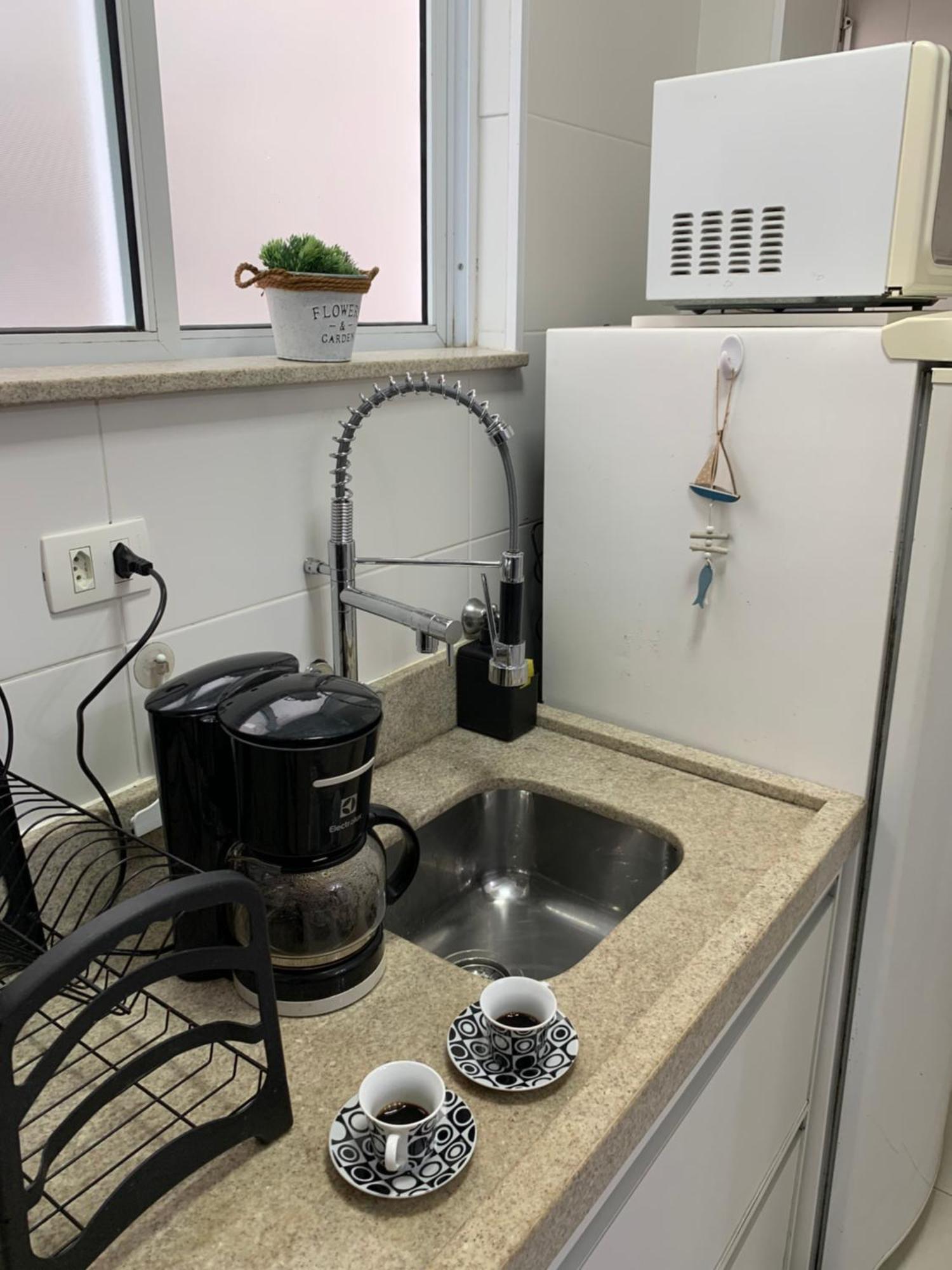 Apartamento Em No Gonzaga Em Frente A