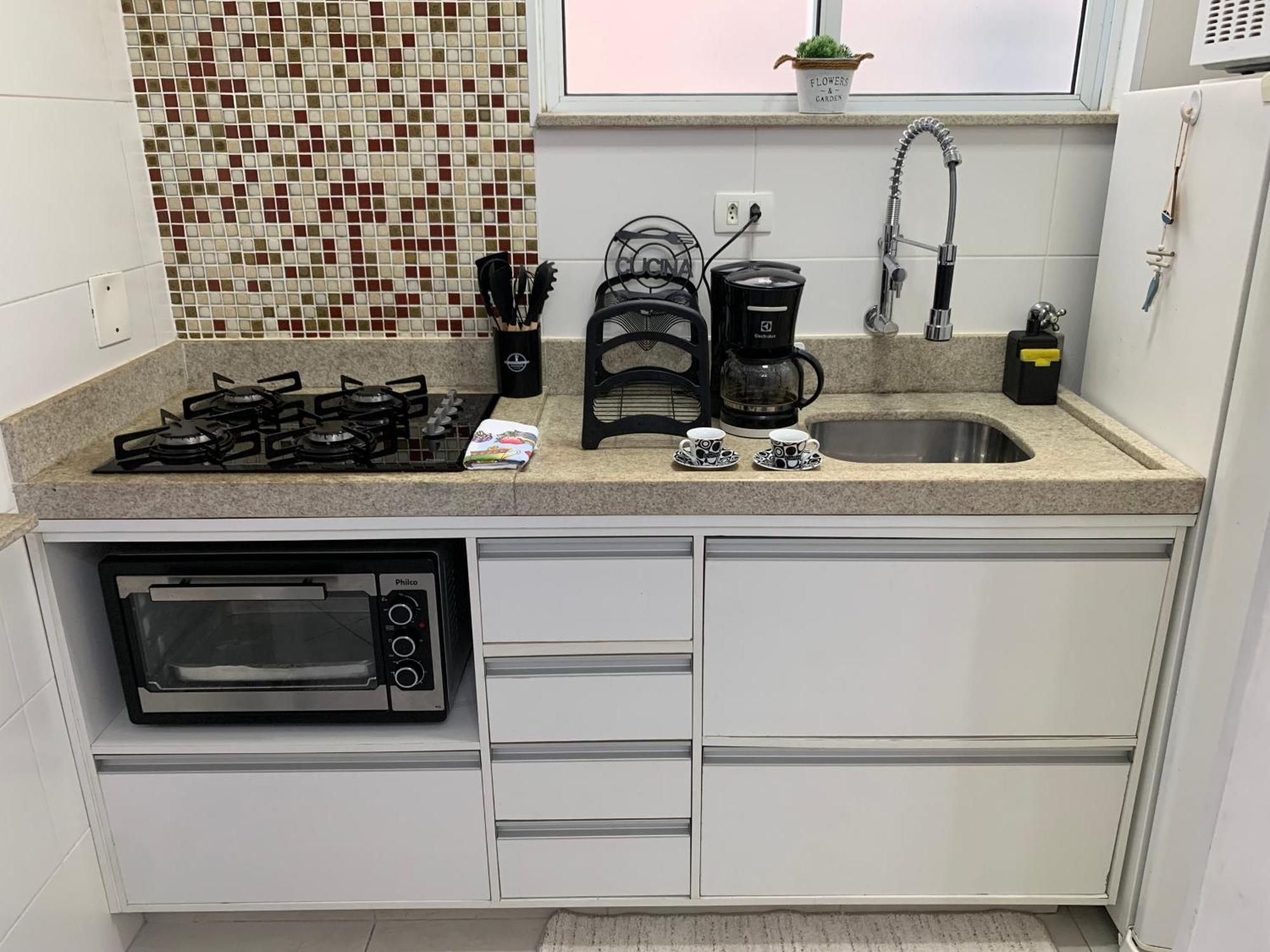 Apartamento Em No Gonzaga Em Frente A *